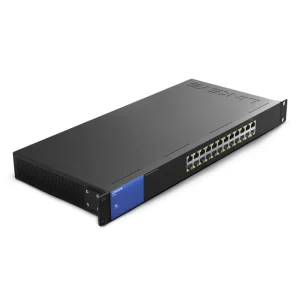 24 Port Gigabit Switch Metalic