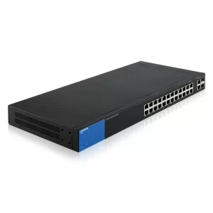 26-Port Smart Gigabit PoE+ Switch & added POE+ Budget (384W)