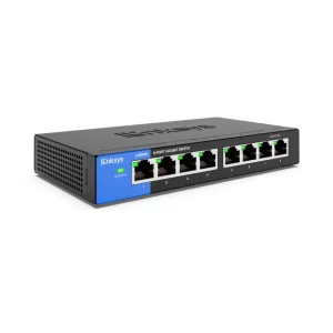 8 Port Gigabit Switch Metalic