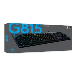G815 LIGHTSYNC RGB Mechanical Gaming Keyboard - GL Tactile