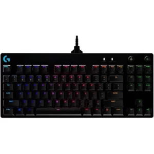 Logitech G PRO Mechanical Gaming Keyboard - Blue Clicky (teclado en inglés)