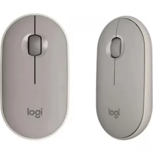LOGITECH Pebble M350 Wireless Mouse (Almond Milk)