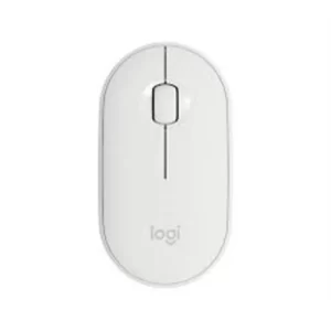 LOGITECH Pebble M350 Wireless Mouse (Blanco)