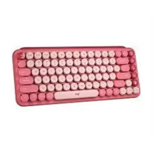 Logitech POP Keys Wireless - Coral Rose (Teclado en ESPAÑOL)