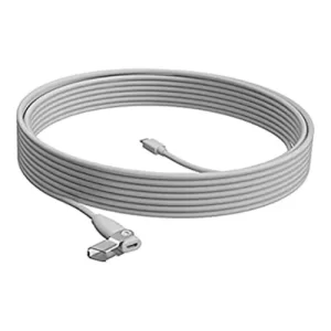 CABLE DE EXTENSIÓN DE BASE DE MICRÓFONO RALLY - COLOR BLANCO