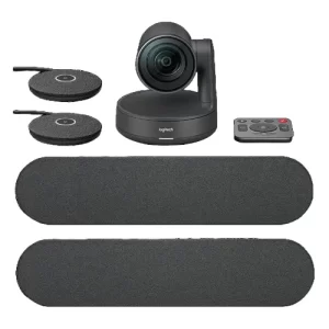 LOGITECH Rally Plus (2 Speaker - 2 Mic)Sistema ConferenceCam premium Ultra-HD con control de cámara