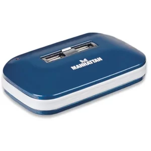 Manhattan  7 PUERTOS USB hub dual power, Multiple Transaction