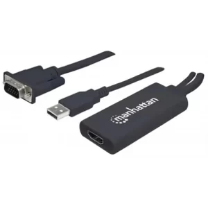Convertidor de VGA y USB a HDMI