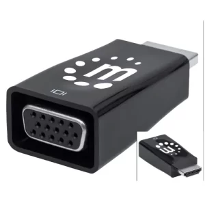 Micro Convertidor HDMI a VGA con salida de audio