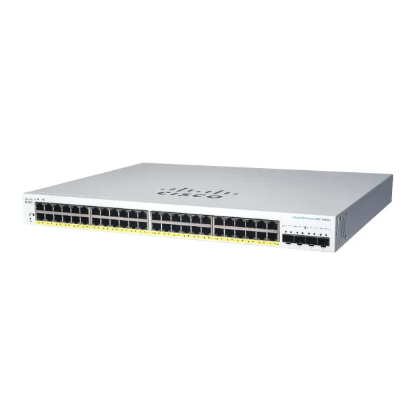 CBS220 Smart 48-port GE, PoE, 4x1G SFP