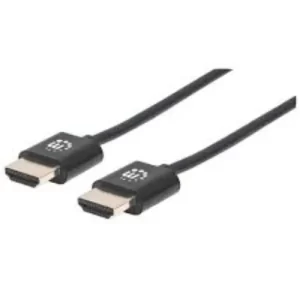 Cable HDMI ultra delgado de alta velocidad con Ethernet