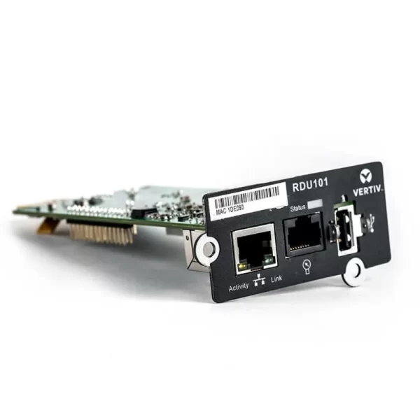 Liebert IntelliSlot RDU101 communication card for Vertiv equipment
