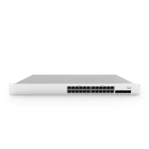 Meraki MS210-24P 1G L2 Cld-Mngd 24x GigE 370W PoE Switch
