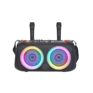 ALTAVOZ BLUETOOTH RGB CON 2 MICROFONOS