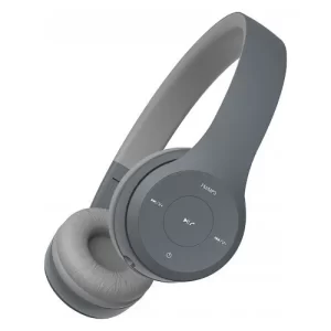 AUDIFONOS BLUETOOTH* COLOR GRIS*