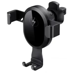 CARGADOR INALAMBRICO DE VEHICULO NEGRO