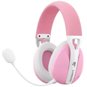 AUDIFONOS GAMER INALAMBRICOS ROSA