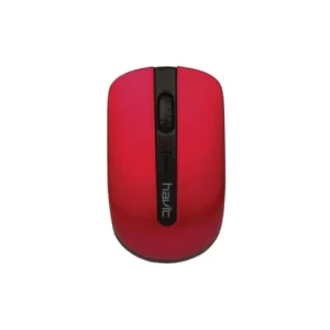 MOUSE INALAMBRICO NEGRO+ROJO