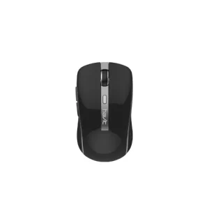 MOUSE INALAMBRICO NEGRO+PLATEADO