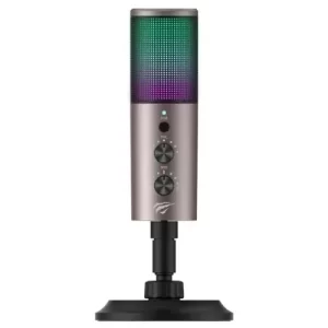 MICROFONO GAMING DE SOBRE MESA RGB
