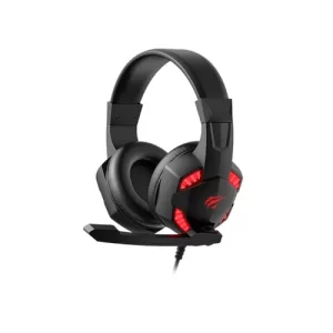 AURICULARES GAMING COLOR NEGRO/ROJO