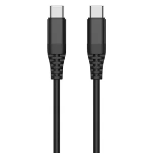 CABLE USBT TIPO-C A TIPO-C NEGRO