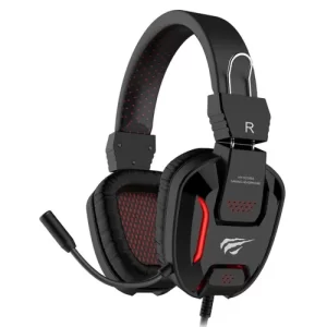 AUDIFONOS GAMING NEGRO+ROJO