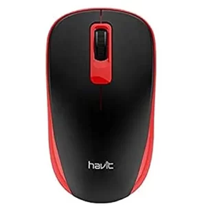 MOUSE USB INALAMBRICO NEGRO/ROJO