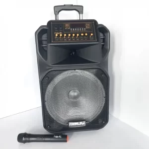 PARLANTE PORTATIL SF105BT*MICROFONO WIRE