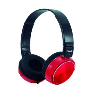AUDIFONOS ESTEREO PLEGABLES NEGRO+ROJO