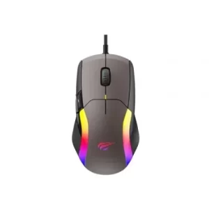 MOUSE GAMER RGB NEGRO+OCHRE