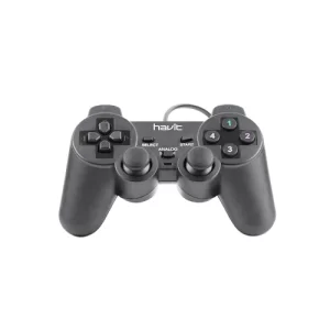 GAME PAD COLOR NEGRO ESTILO PS2