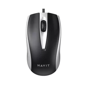 MOUSE USB NEGRO+GRIS