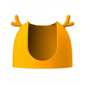 FUNDA DE SILICONA MONSTRUO AMARILLO