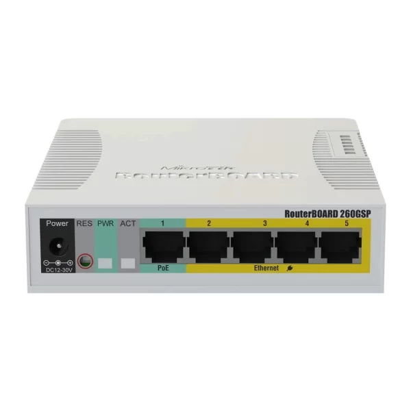 SOHO SWITCH GIGABIT POE RB260GSP