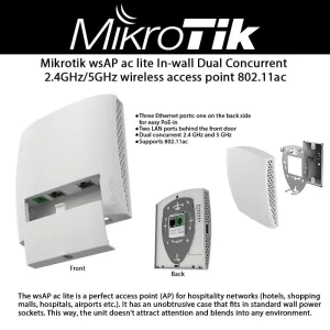 WSAP AC LITE C/ ROUTER OS L4 INTERNACION