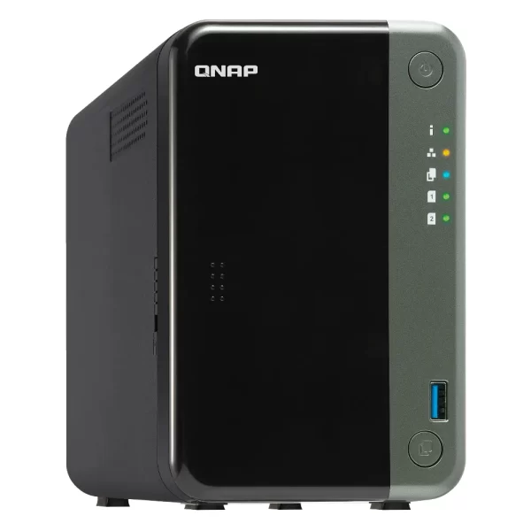 QNAP NAS DE 2 BAHIAS DE ESCRITORIO