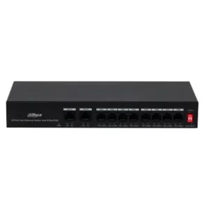 SWITCH POE FAST ETHERNET 10 PUERTOS, 8 PUERTO POE, 65W