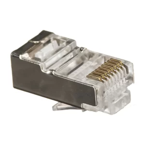 CONECTOR RJ45 *BLINDADO *CAT5E*10 UND