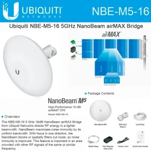 NANOBEAM M5 *16DBI *5GHZ