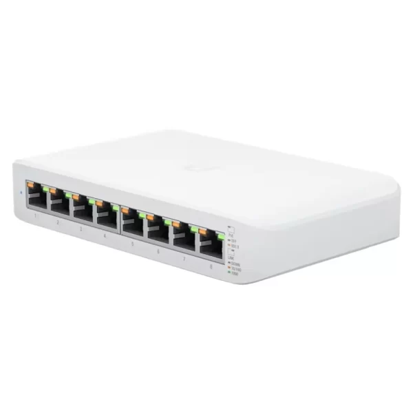 SWITCH UNIFI LITE POE DE 8 PUERTOS