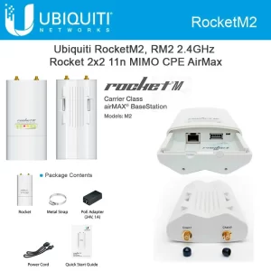 RADIIO ROCKET M2 *2.4GHZ *150MBPS