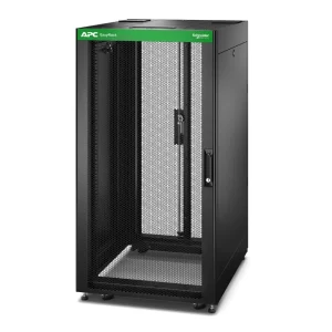 Easy Rack 600mm/24U/800mm , with Roof, Side panel,castors,feet and 4 Brackets, No Bottom, black