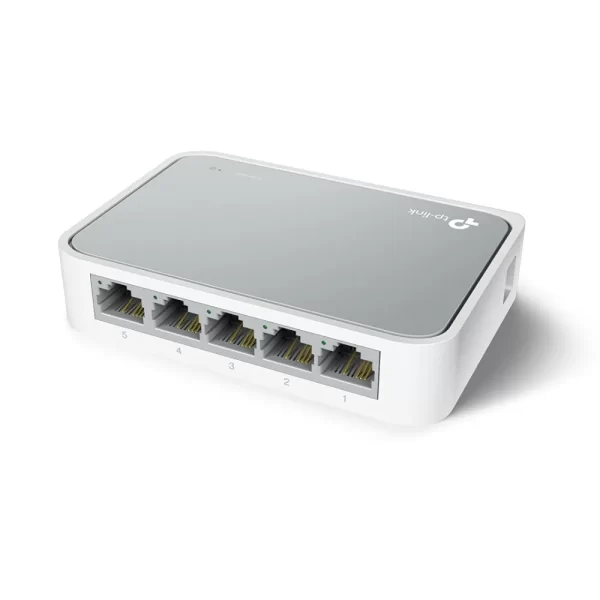 SWITCH DE 5 PUERTOS 10/100MBPS PLASTICO