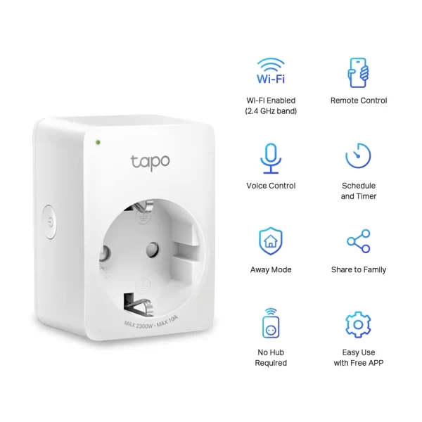 MINI ENCHUFES SMART WIFI(1-PACK) P100