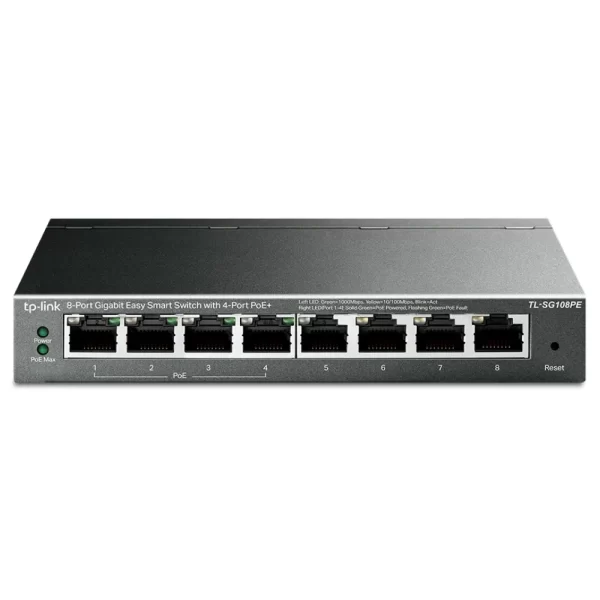 SWITCH EASY SMART POE+*4 PUERTOS POE+*