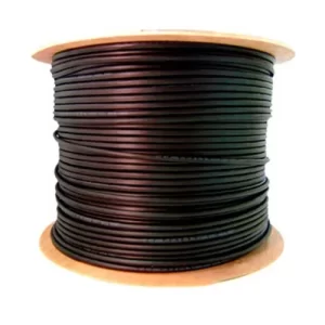 CABLE UTP CAT5E (100% COBRE)*NEGRO*OUTDO