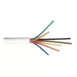 CABLE PARA ALARMAS 8HILOS UNIFILAR 22AWG