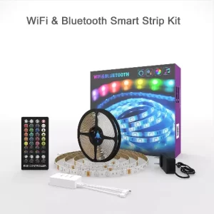 TIRA DE LUZ LED, DE 5M, WIFI, BLUETOOTH