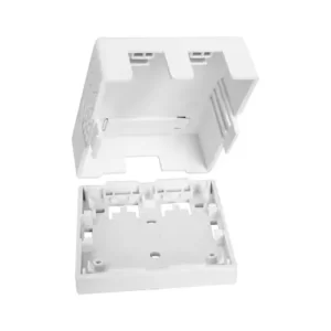 CAJA DE SOBREPONER CON 2 RANURAS